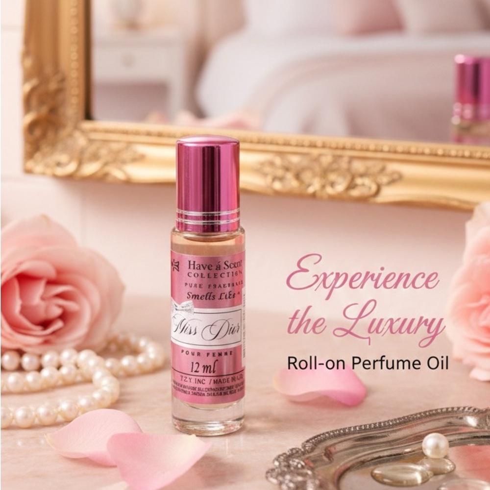 Pink Roll-on Perfume Oil
